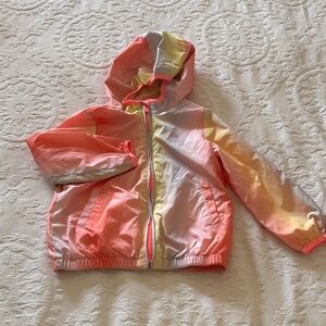 Baby Gap Unisex Colorful Hooded Jacket Windbreaker Gently Loved Sz 5